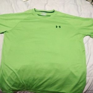 Like new under armour lime green